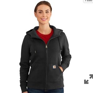 WOMEN'S RELAXED FIT MIDWEIGHT FULL-ZIP SWEATSHIRT
